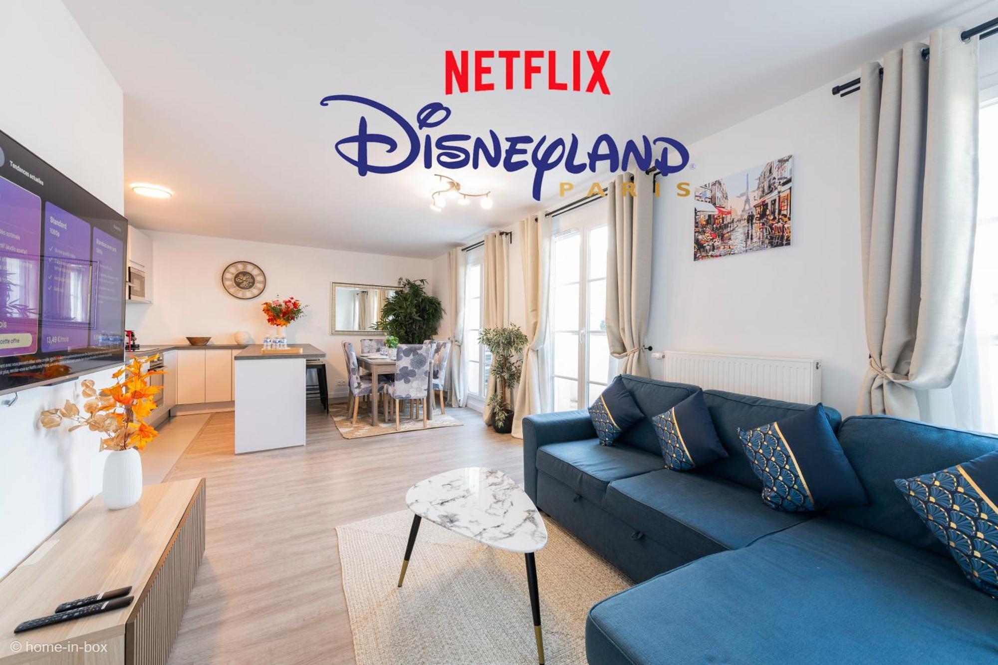 Le Cartier Appt F3, 7Mn Disneyland, Parking,Terrace Сери Екстериор снимка