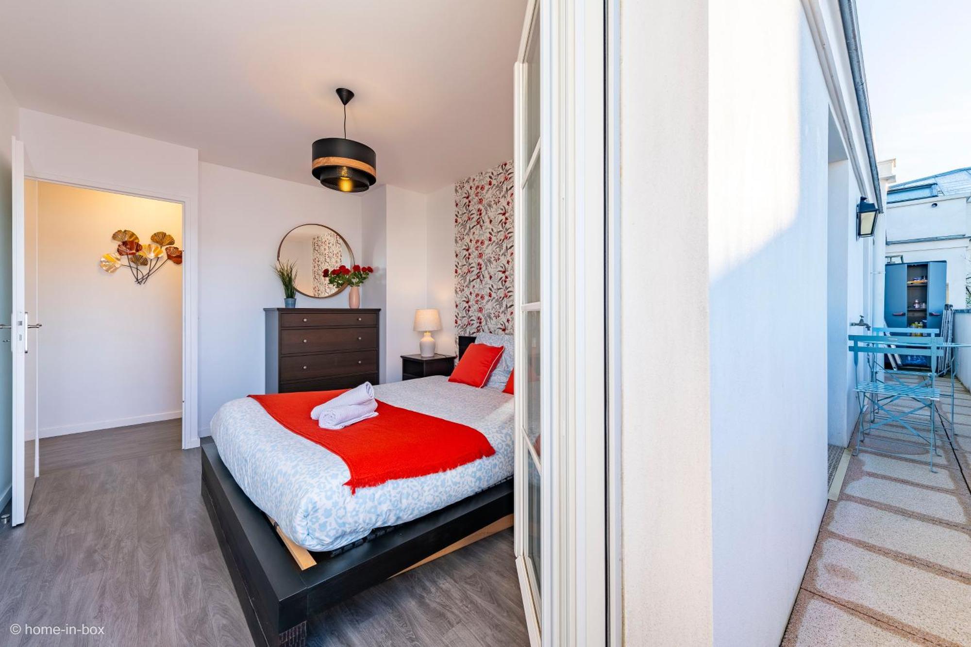 Le Cartier Appt F3, 7Mn Disneyland, Parking,Terrace Сери Екстериор снимка