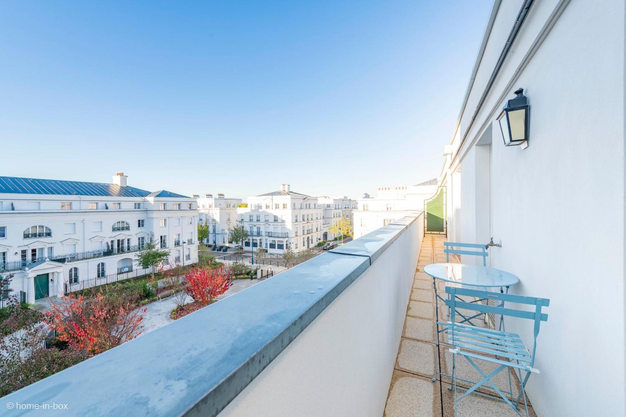 Le Cartier Appt F3, 7Mn Disneyland, Parking,Terrace Сери Екстериор снимка
